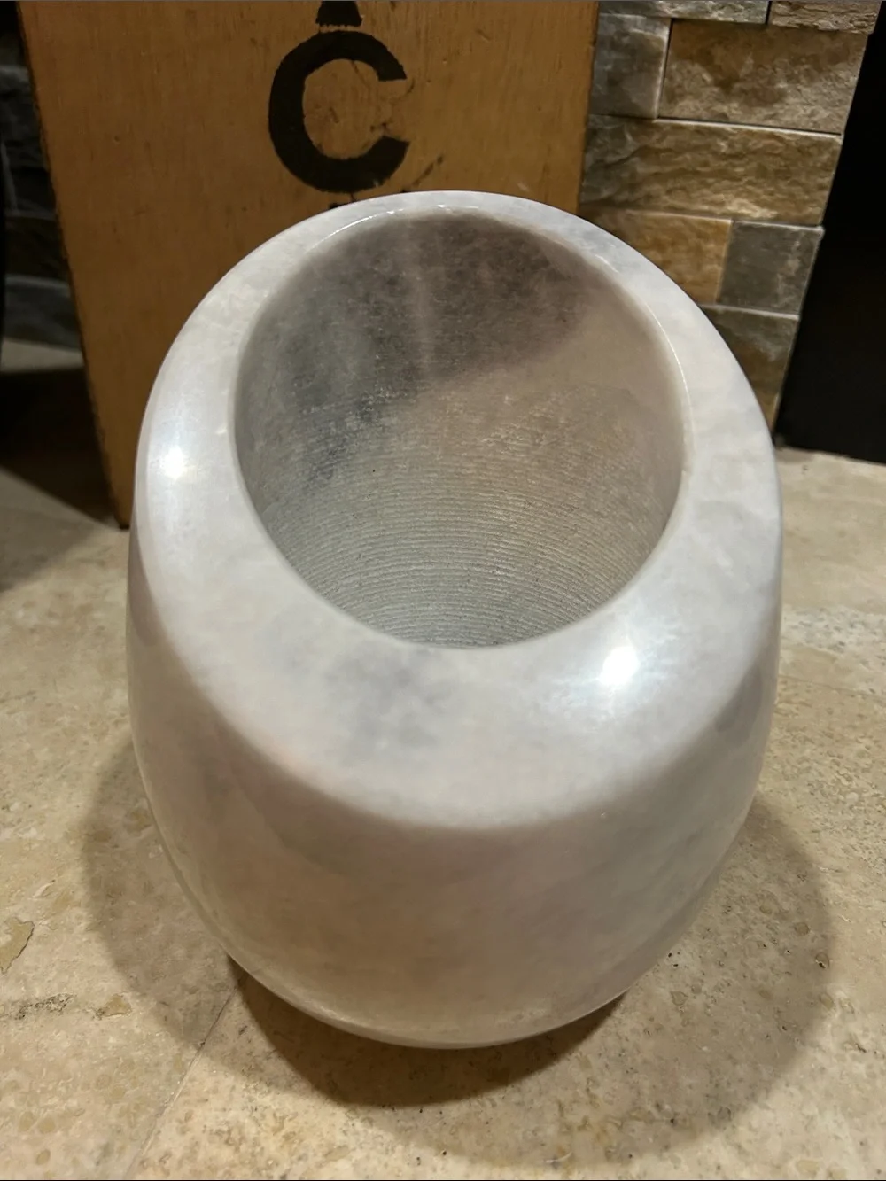 Simon Pearce Marble Wine Chiller